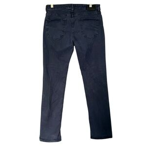 PAIGE Men's Normandie Denim Jeans Straight Navy Cadet Blue Size 31